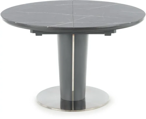 Stół rozkładany Ricardo 120-160 cm popielaty marmur