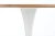 Stół okrągły Sting 80 cm skandynawski dąb naturalny / biały
