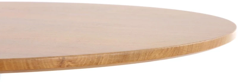 Stół okrągły Sting 80 cm skandynawski dąb naturalny / biały