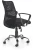 Fotel obrotowy Tony 58 cm nowoczesny z mechanizmem TILT do biura czarny