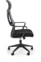 Fotel obrotowy Valdez 64 cm z mechanizmem TILT do biura popiel / czarny