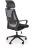 Fotel obrotowy Valdez 64 cm z mechanizmem TILT do biura popiel / czarny