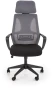 Fotel obrotowy Valdez 64 cm z mechanizmem TILT do biura popiel / czarny