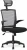 Fotel obrotowy Valor 64 cm z mechanizmem TILT do biura czarny / popielaty