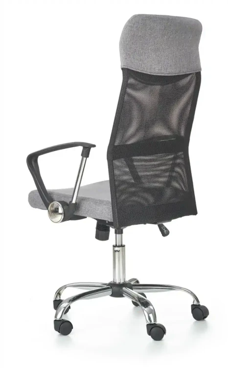 Fotel obrotowy Vire 2 z mechanizmem TILT do biura tkanina popiel/czarny