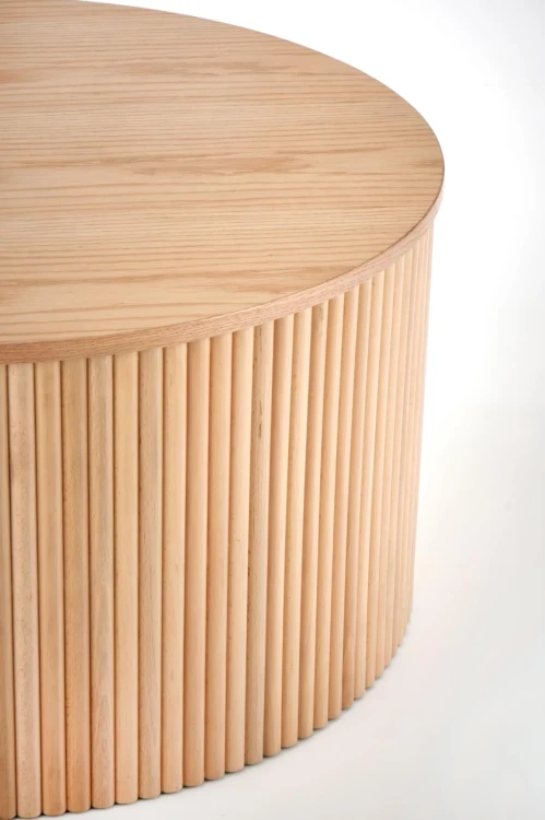 Ława stolik okrągły Woody 80 cm
