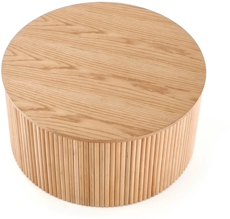 Ława stolik okrągły Woody 80 cm