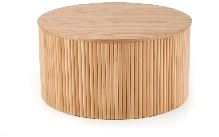 Ława stolik okrągły Woody 80 cm