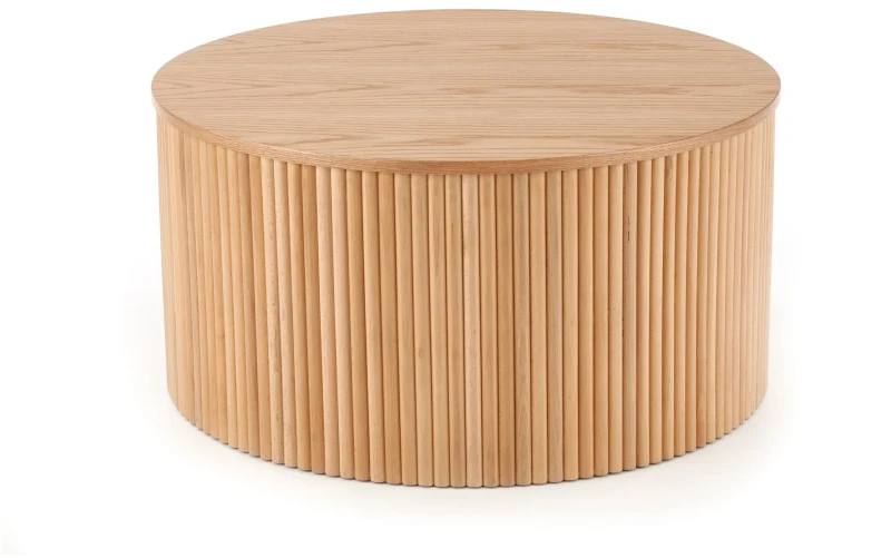 Ława stolik okrągły Woody 80 cm