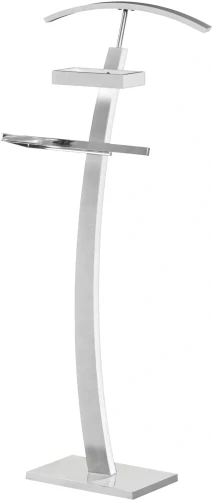 Wieszak na ubrania WU13 stojący z drewna giętego biały