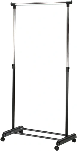 Wieszak na ubrania WU8 88 cm stojący metalowy do garderoby czarny