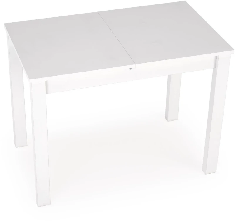 Stół rozkładany Gino 100-135 cm prostokątny 6-osobowy do jadalni biały