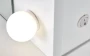 Toaletka Hollywood XL 120 cm z lustrem oświetlenie LED do sypialni biały