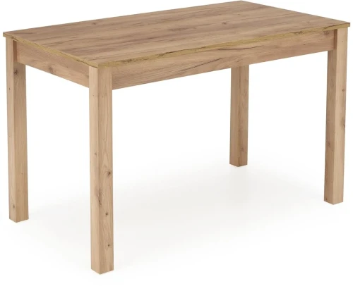 Stół Ksawery 120 cm prostokątny 4-osobowy do jadalni dąb craft