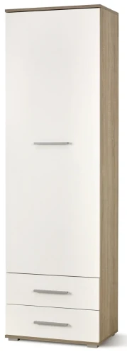 Regał Lima REG1 dąb sonoma / biały