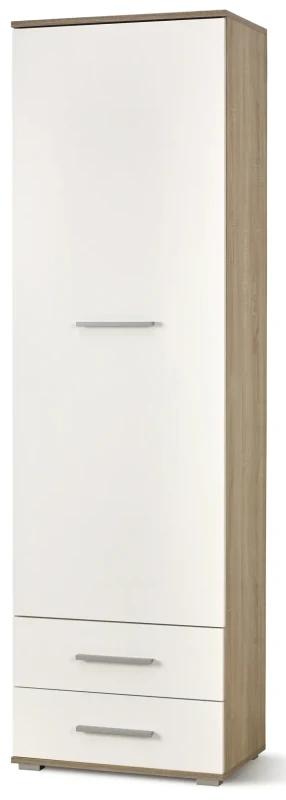 Regał Lima REG1 dąb sonoma / biały