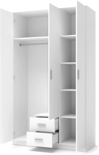 Szafa Lima S-3 120 cm biały