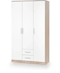 Szafa z lustrem Lima S-3 120 cm dąb sonoma / biały