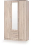 Szafa z lustrem Lima S-3 120 cm dąb sonoma