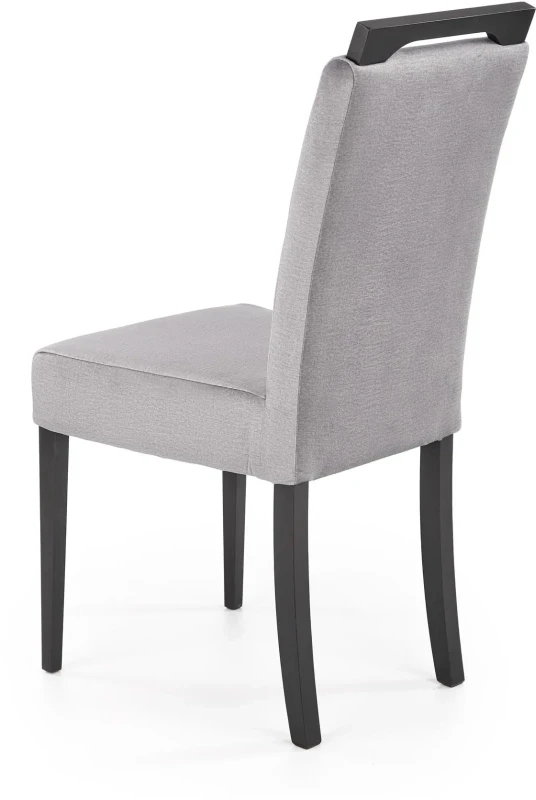 Krzesło tapicerowane Clarion 2 czarny /popielaty