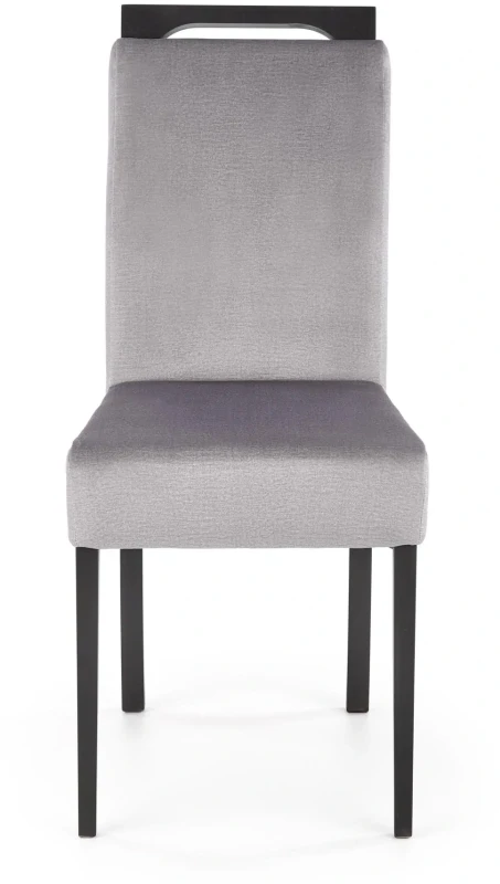 Krzesło tapicerowane Clarion 2 czarny /popielaty