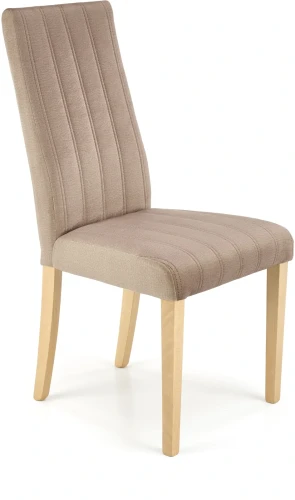 Krzesło tapicerowane Diego 3 dąb miodowy /jasny brąz