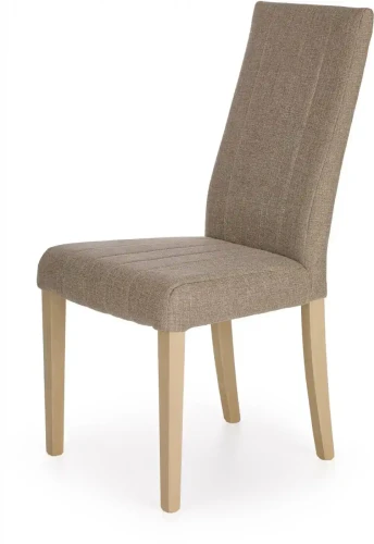 Krzesło tapicerowane Diego drewniany stelaż do jadalni dąb sonoma/beżowy Inari 23
