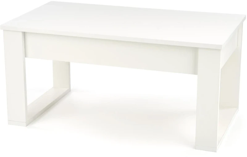 Stolik kawowy Nea 110 cm ława z 2 szufladami do salonu biały