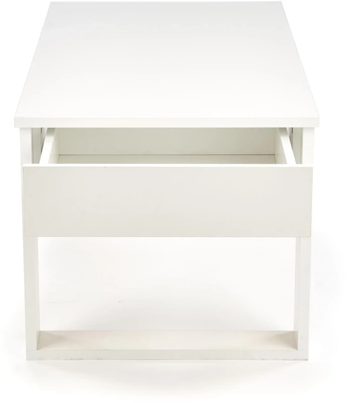 Stolik kawowy Nea 110 cm ława z 2 szufladami do salonu biały