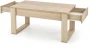 Stolik kawowy Nea 110 cm z 2 szufladami do salonu dąb sonoma