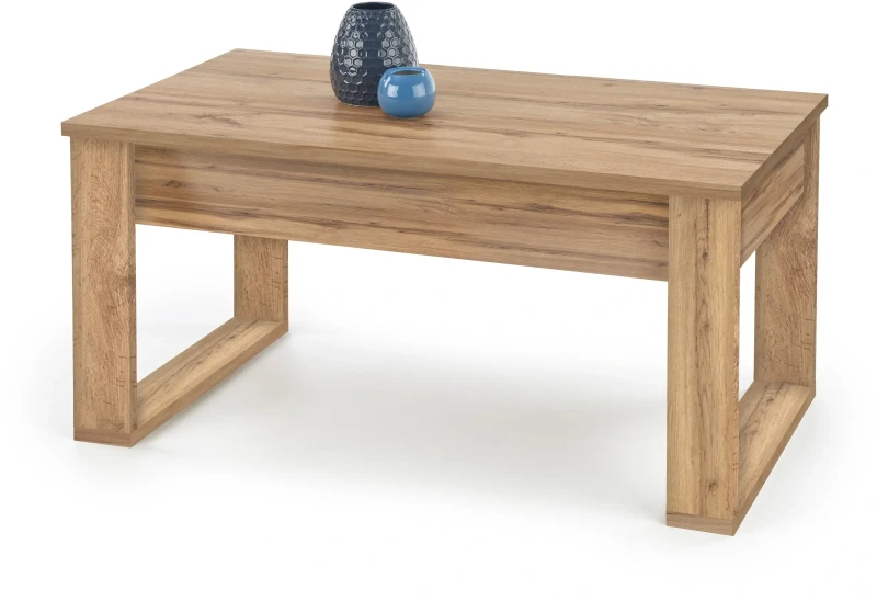 Stolik kawowy Nea 110 cm z 2 szufladami do salonu dąb wotan