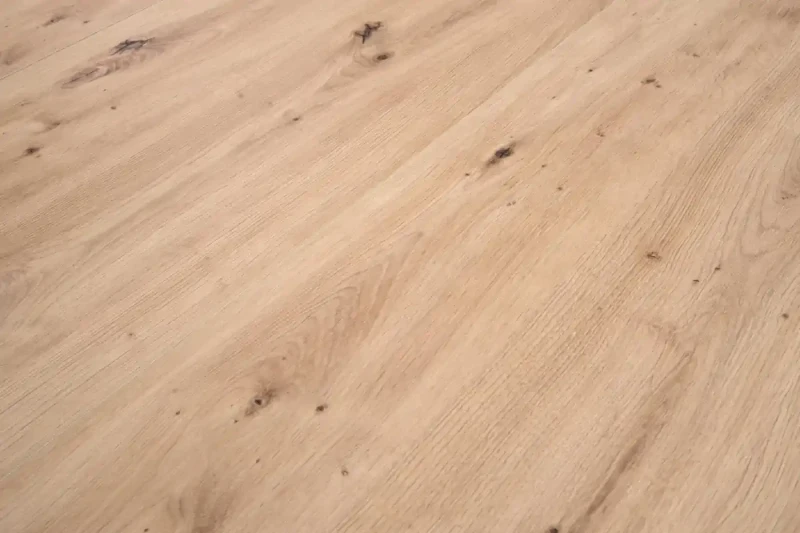 Stół rozkładany Ringo 102-142 cm okrągły do jadalni dąb artisan/czarny