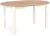 Stół rozkładany Ringo 102-142 cm biały / dąb craft