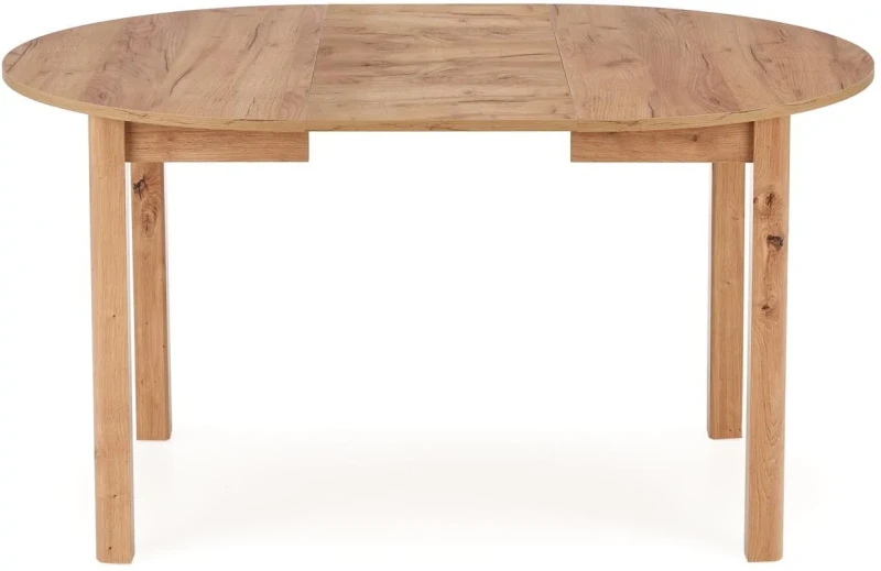 Stół rozkładany Ringo 102-142 cm okrągły do jadalni dąb craft