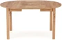 Stół rozkładany Ringo 102-142 cm okrągły do jadalni dąb craft