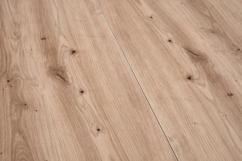 Stół rozkładany Ruben 102-142 cm okrągły do jadalni dąb artisan/czarny