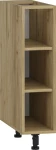 Szafka kuchenna Vento 20 cm dolna stojąca otwarta z 2 półkami dąb craft