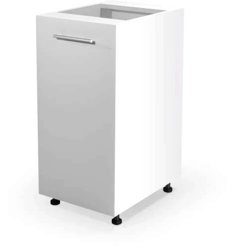 Szafka kuchenna Vento 40 cm dolna stojąca 1-drzwiowa biały