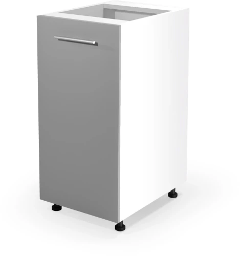 Szafka kuchenna dolna Vento D-40/82 biały / popiel