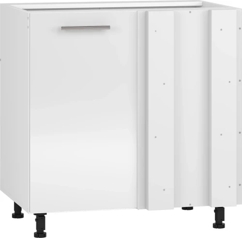 Szafka kuchenna Vento 100 cm dolna narożna stojąca 1-drzwiowa biały