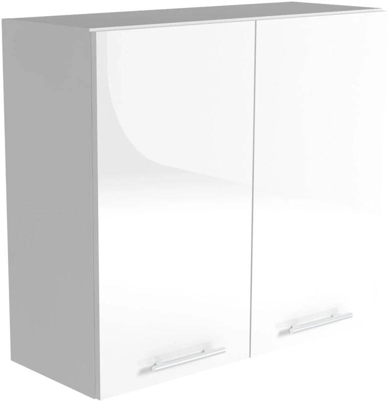 Szafka kuchenna Vento 80 cm górna wisząca 2-drzwiowa biały