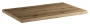 Zestaw mebli łazienkowych NOVA BLACK szafka 60 cm z blatem dąb 60 cm - blat Nova Oak A 89-60