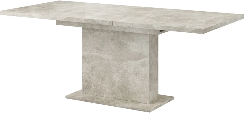 Stół rozkładany Giant 160-200 cm glamour do jadalni salonu beton