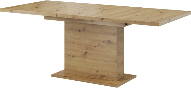 Stół rozkładany Giant 160-200 cm glamour do jadalni salonu dąb artisan
