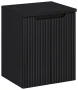 Zestaw mebli łazienkowych NOVA BLACK szafka 50 cm z umywalką GAJA i blatem 50 cm