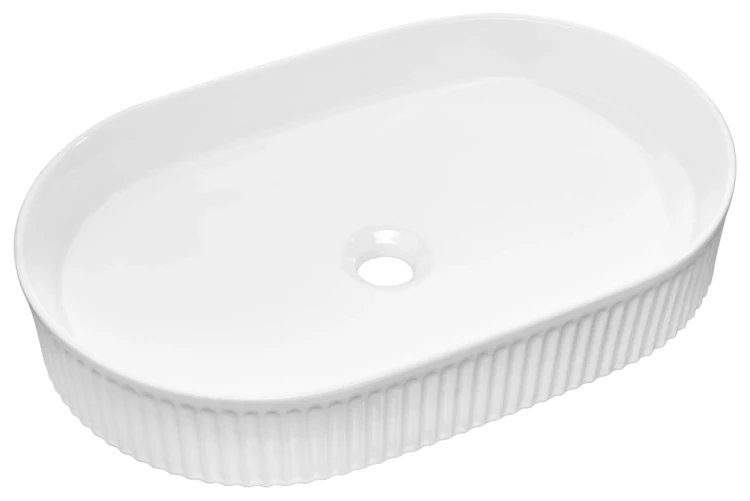 Zestaw mebli łazienkowych NOVA BLACK szafka 60 cm z umywalką BEYOND i blatem 60 cm - umywalka nablatowa BEYOND 5 White Gloss