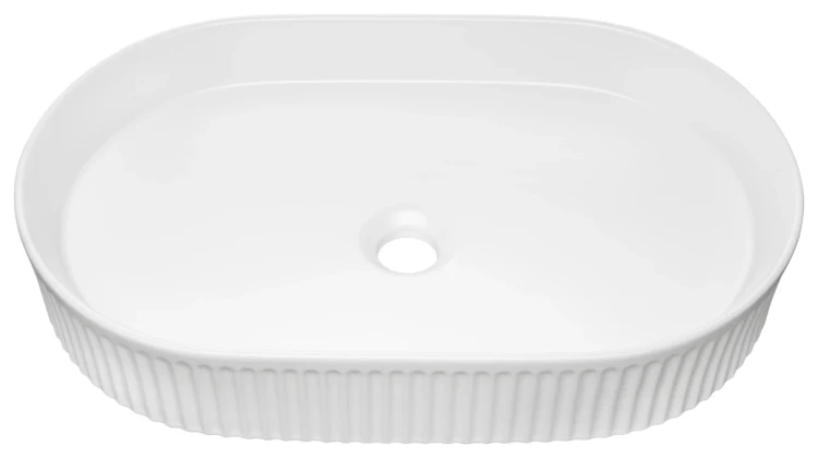 Zestaw mebli łazienkowych NOVA BLACK szafka 60 cm z umywalką BEYOND i blatem 60 cm - umywalka nablatowa BEYOND 5 White Gloss