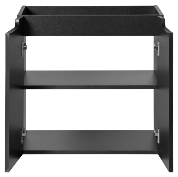 Zestaw mebli łazienkowych NOVA BLACK szafka 60 cm z umywalką BEYOND i blatem 60 cm - szafka pod umywalkę Nova Black D2 82-60-2D
