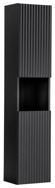 Zestaw mebli łazienkowych NOVA BLACK - szafka wysoka słupek Nova Black D 80-03-2D