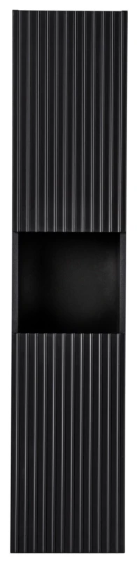 Zestaw mebli łazienkowych NOVA BLACK - szafka wysoka słupek Nova Black D 80-03-2D